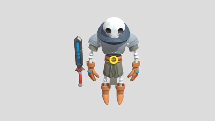 bone man 3D Model