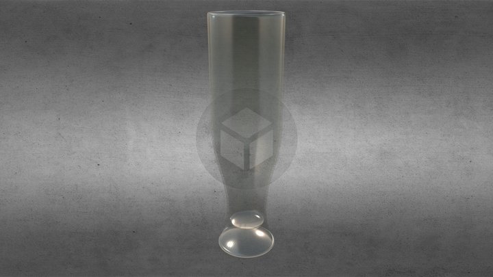 Simple Glass 3D Model