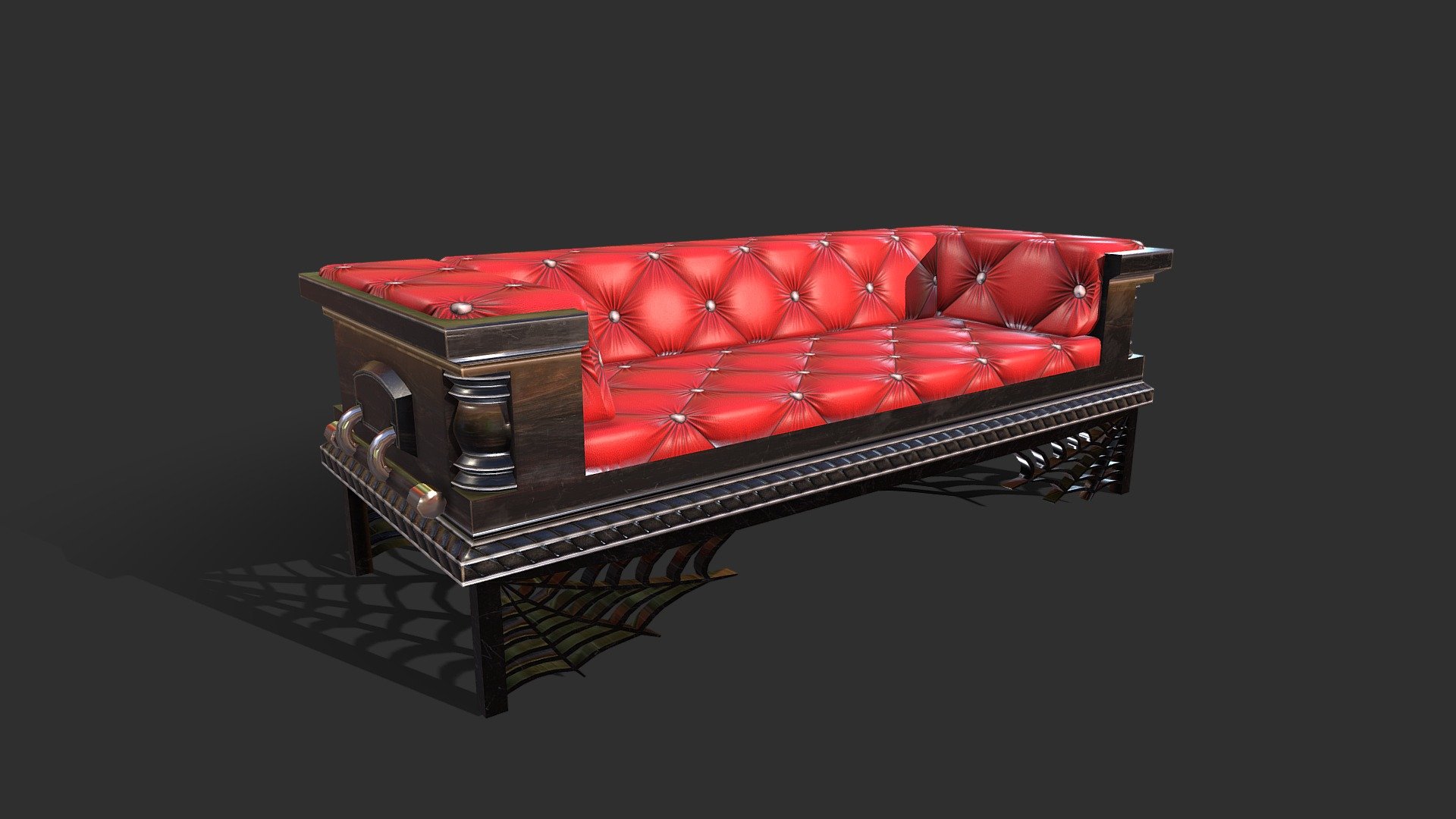 Gothic sofa 3D model