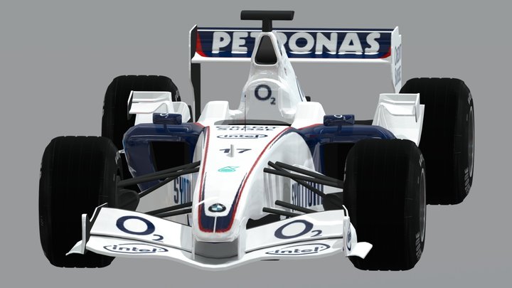 2006 BMW Sauber F1.06 – Modello 3D gratuito STL