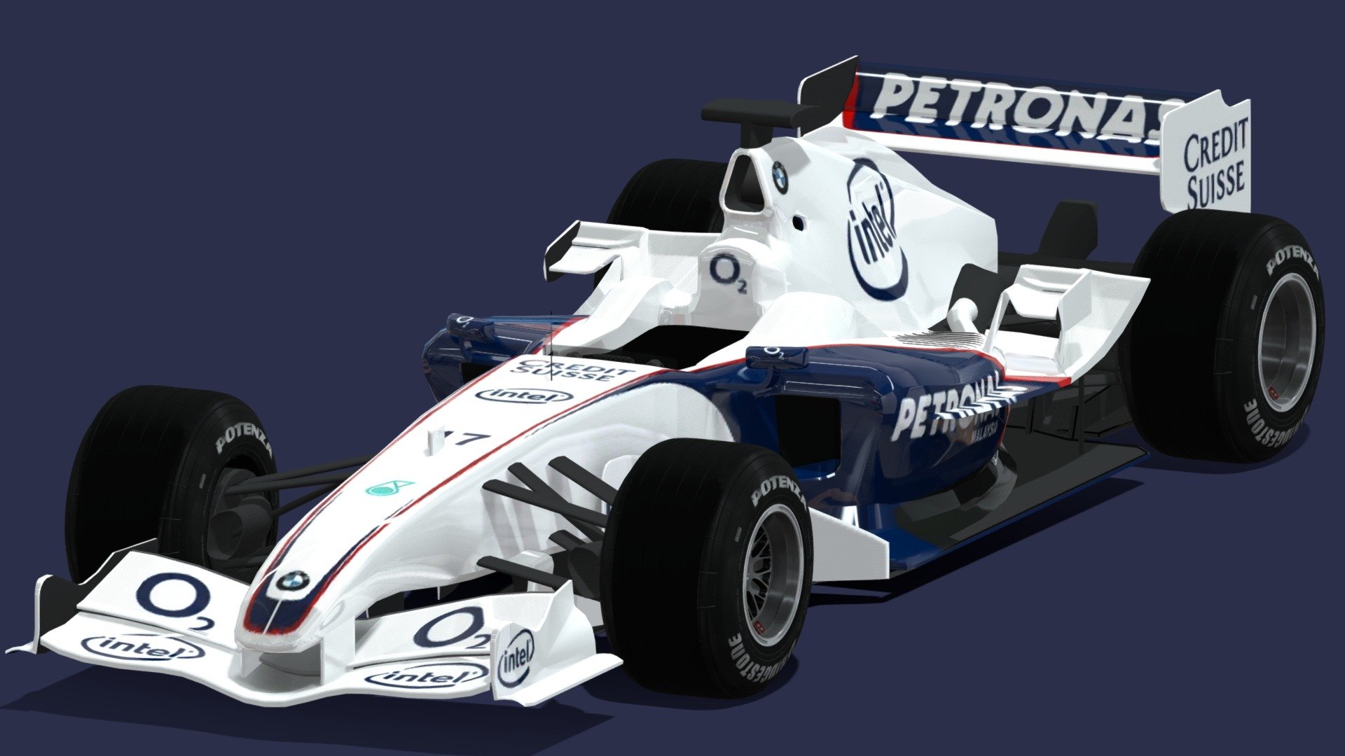 2006 BMW Sauber F1.06 - Download Free 3D model by Dave Love
