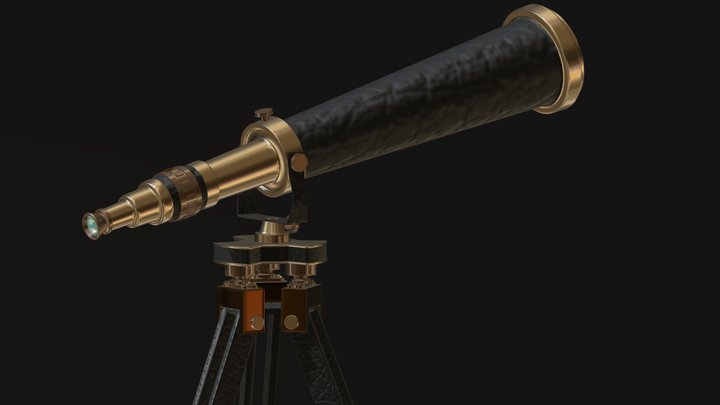 Telescope 3D Model