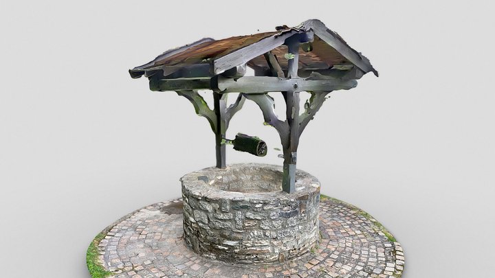 Day 234: Well – Gratis 3D-model STL