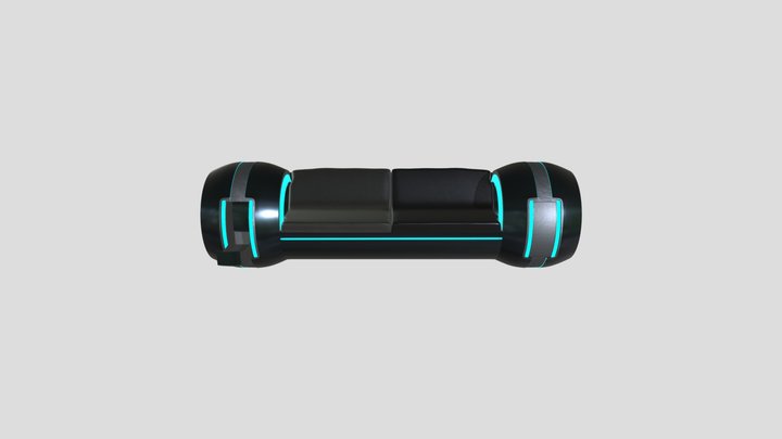 Tron Couch 3D Model