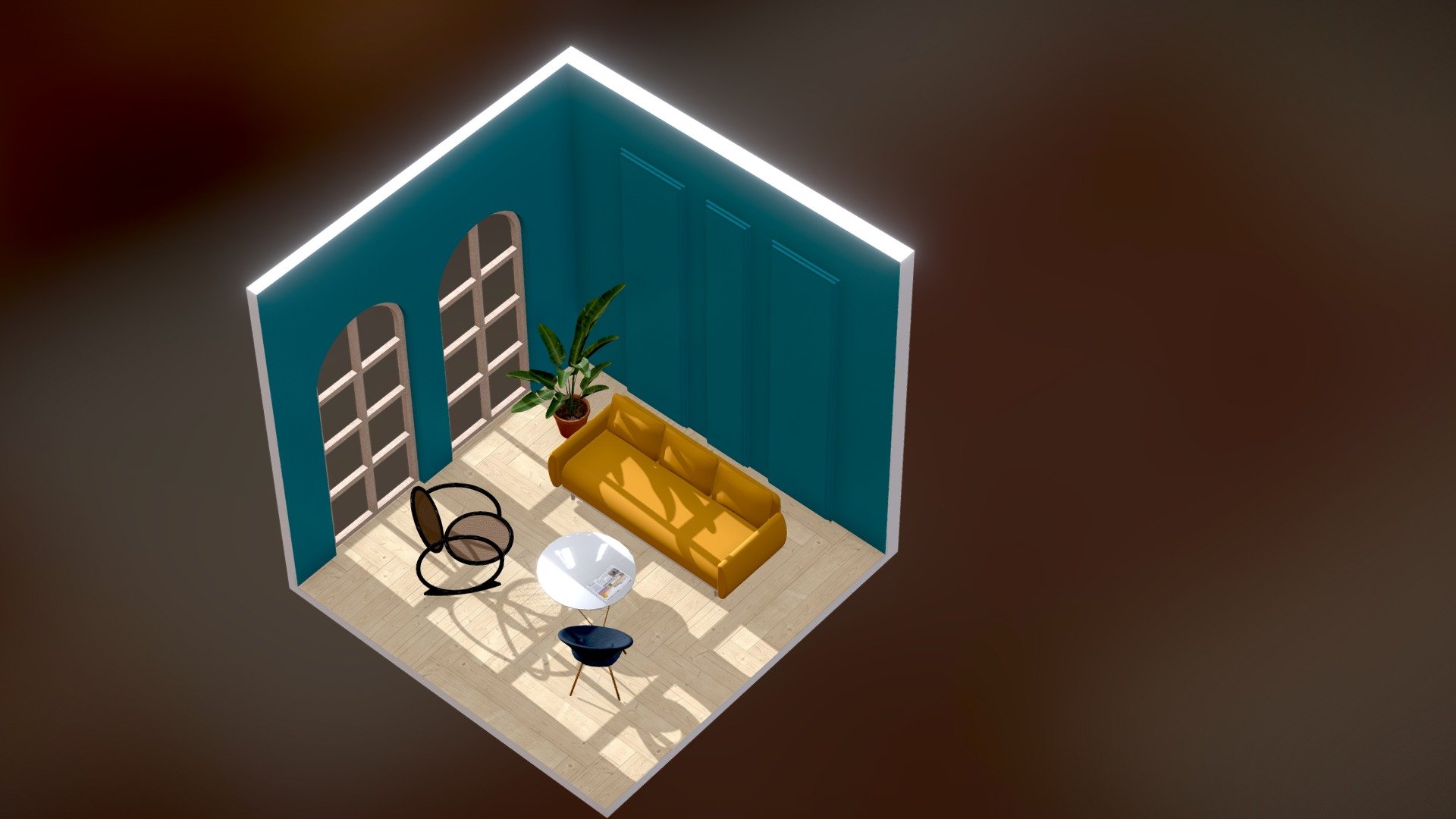 3d room