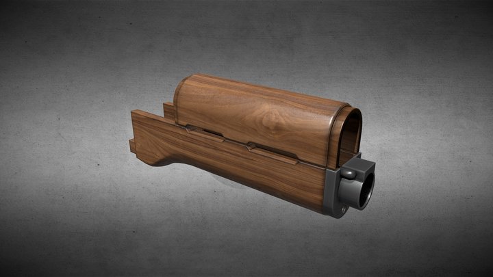 [MWS] AK Handguard "Walnut" 3D Model