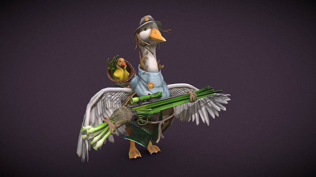 Goose warrior sniper