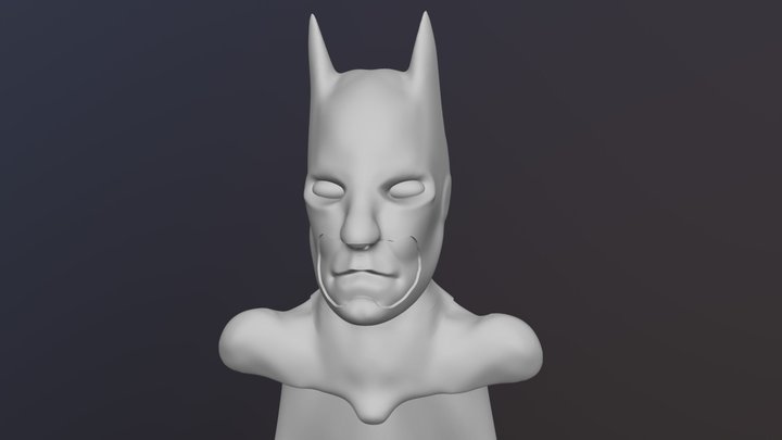 Batman sculpt 3D Model