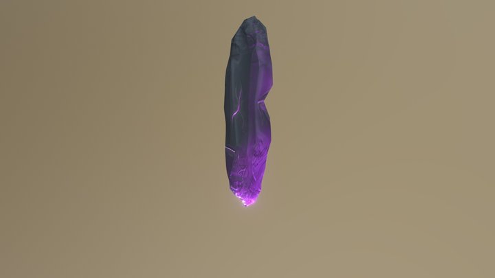 Sci-fi rock 3D Model