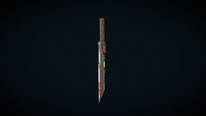 SciFi Blade 3D Model