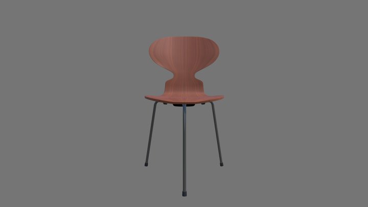 Ant Chair 3D Model