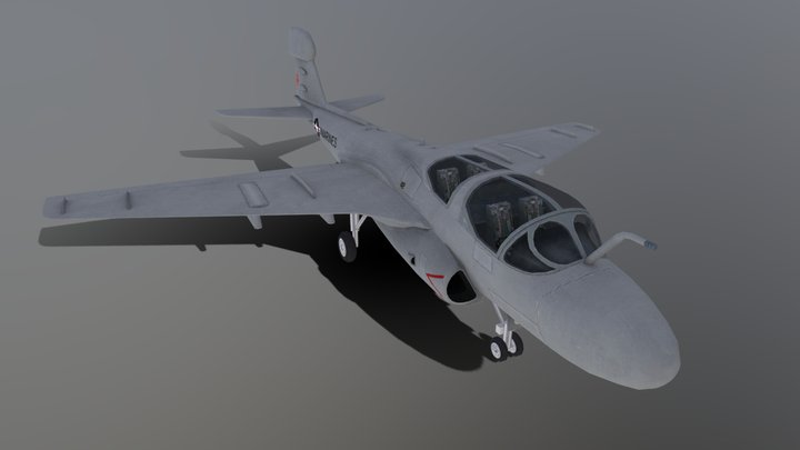 EA-6B Prowler – Modelo 3D gratuito STL
