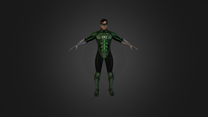 Green_Lantern 3D Model