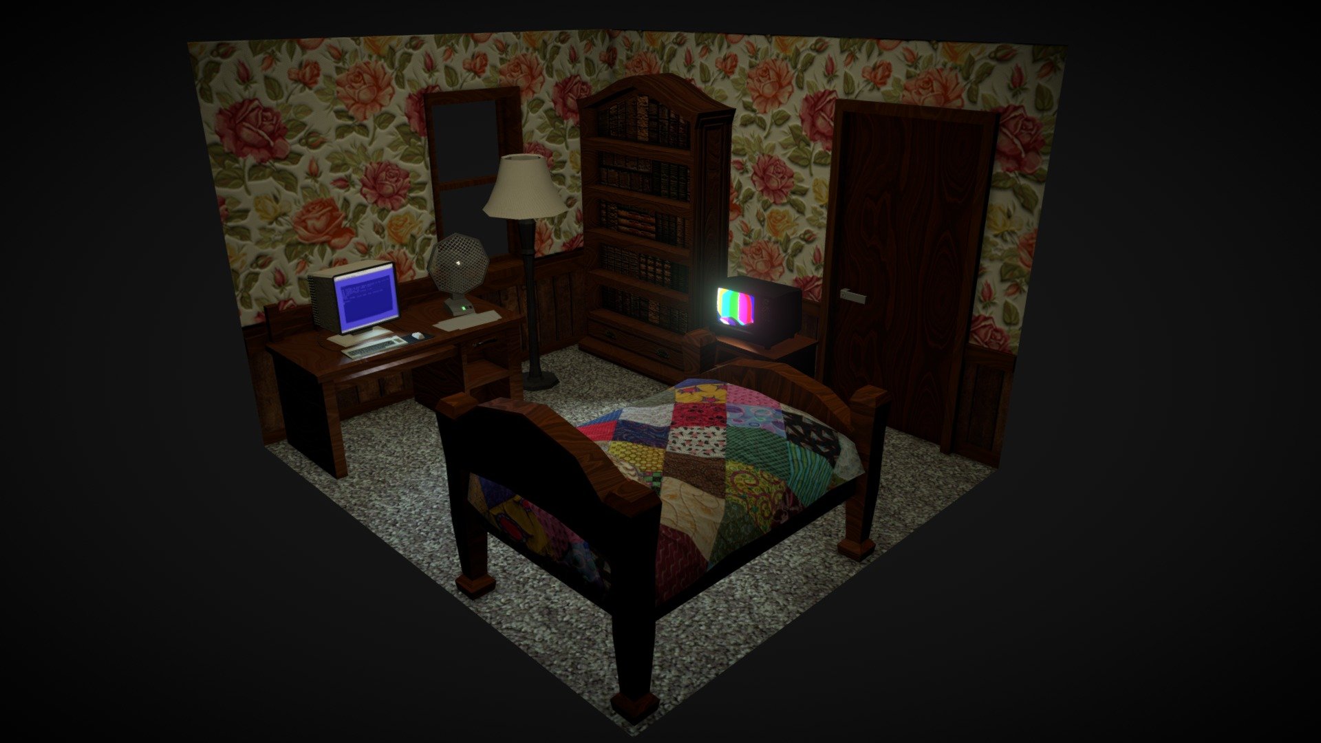 Final Room Model - 3D model by aschooley [27c6715] - Sketchfab