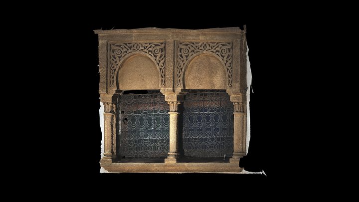 fenêtre oudayas Rabat 3D Model