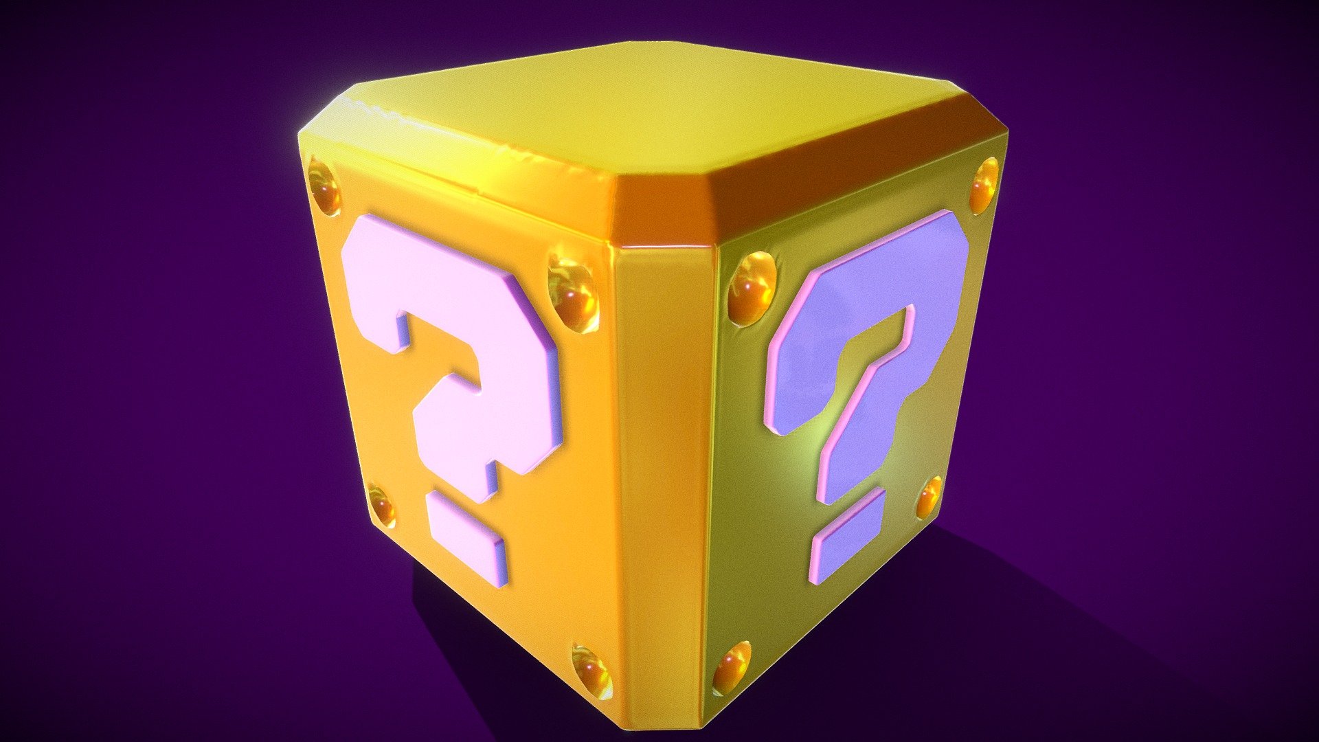 Super Mario mystery box - Buy Royalty Free 3D model by Gabriel Diego ...