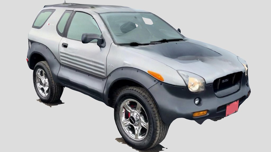 Photoscanned Isuzu VehiCross