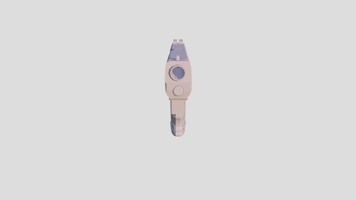 Beretta APX Pistol 3D Model