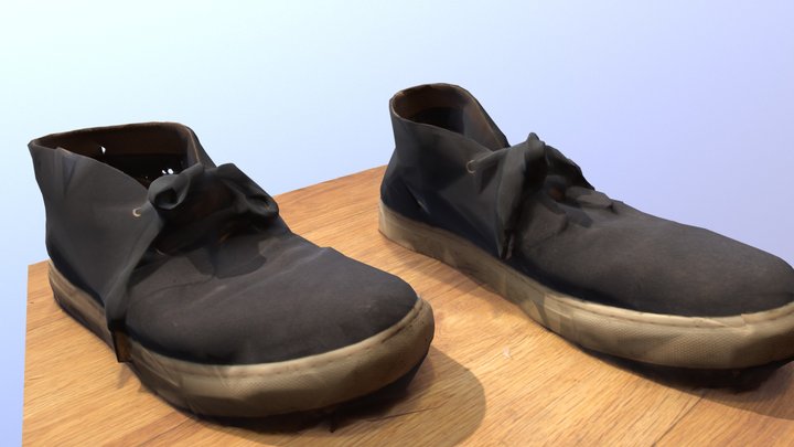 My Shoes 10k Poly 3D Model