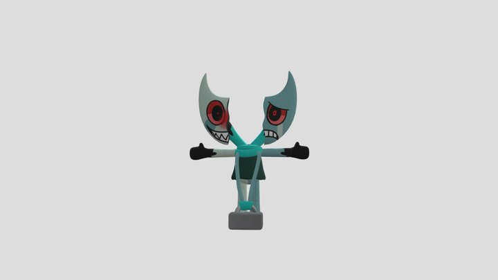 razzlе and dazzlе twisted but skins 3D Model