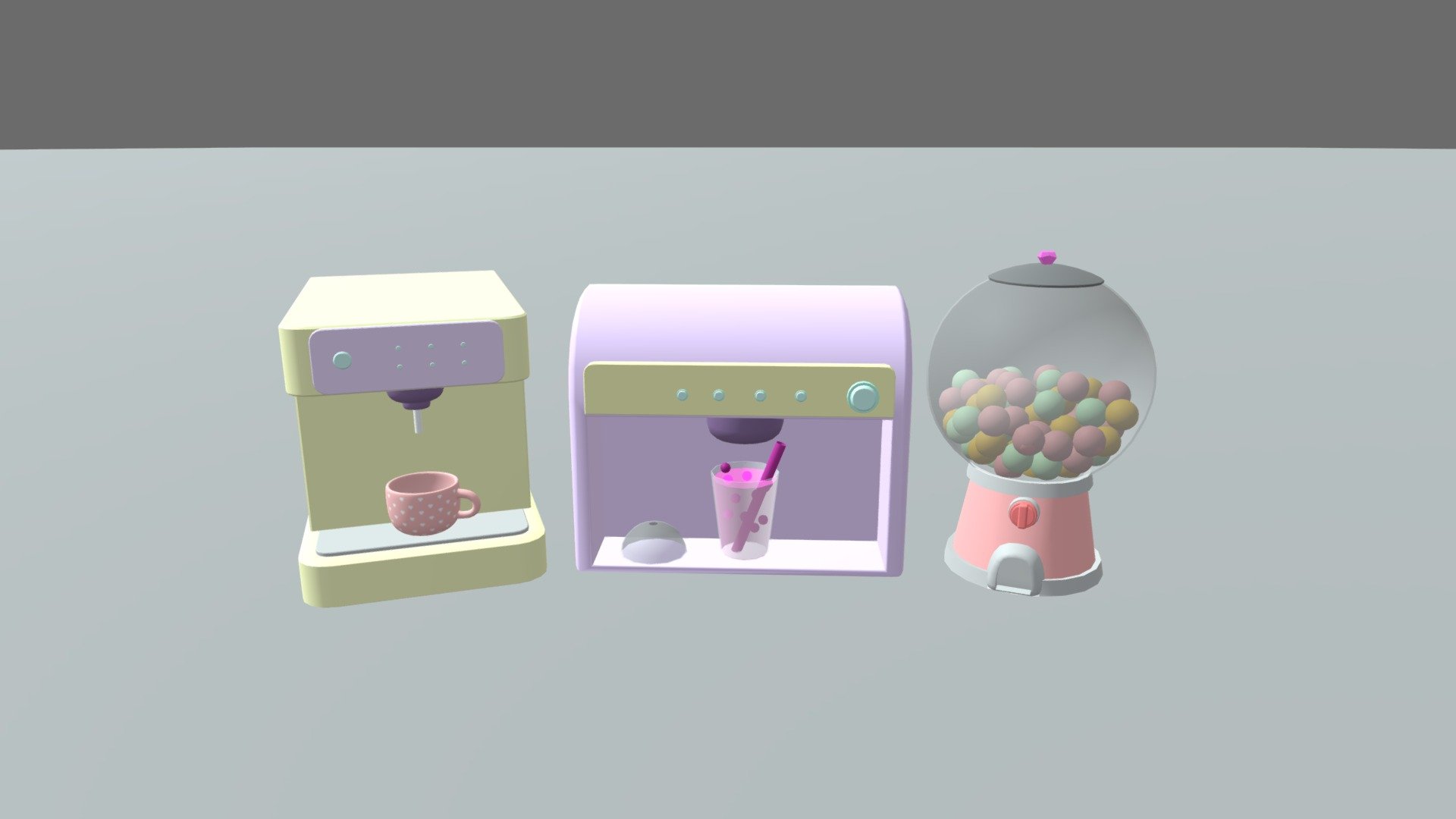 bubble machines - 3D model by lunatella [27c9cd2] - Sketchfab