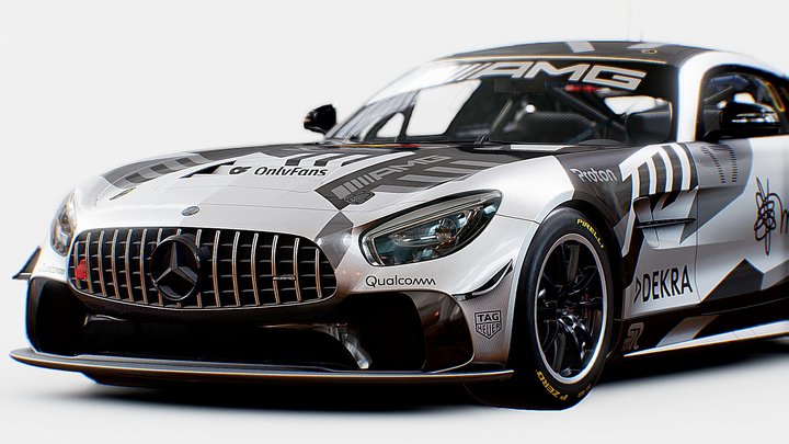 Mercedes AMG GT4 | www.vecarz.com – Modèle 3D gratuit STL