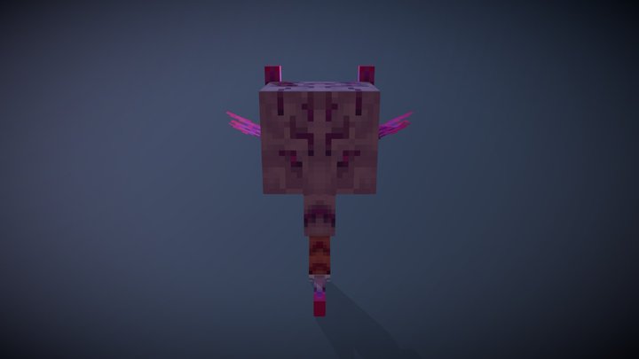 [Minecraft] Fairy Flying Creature 3D Model