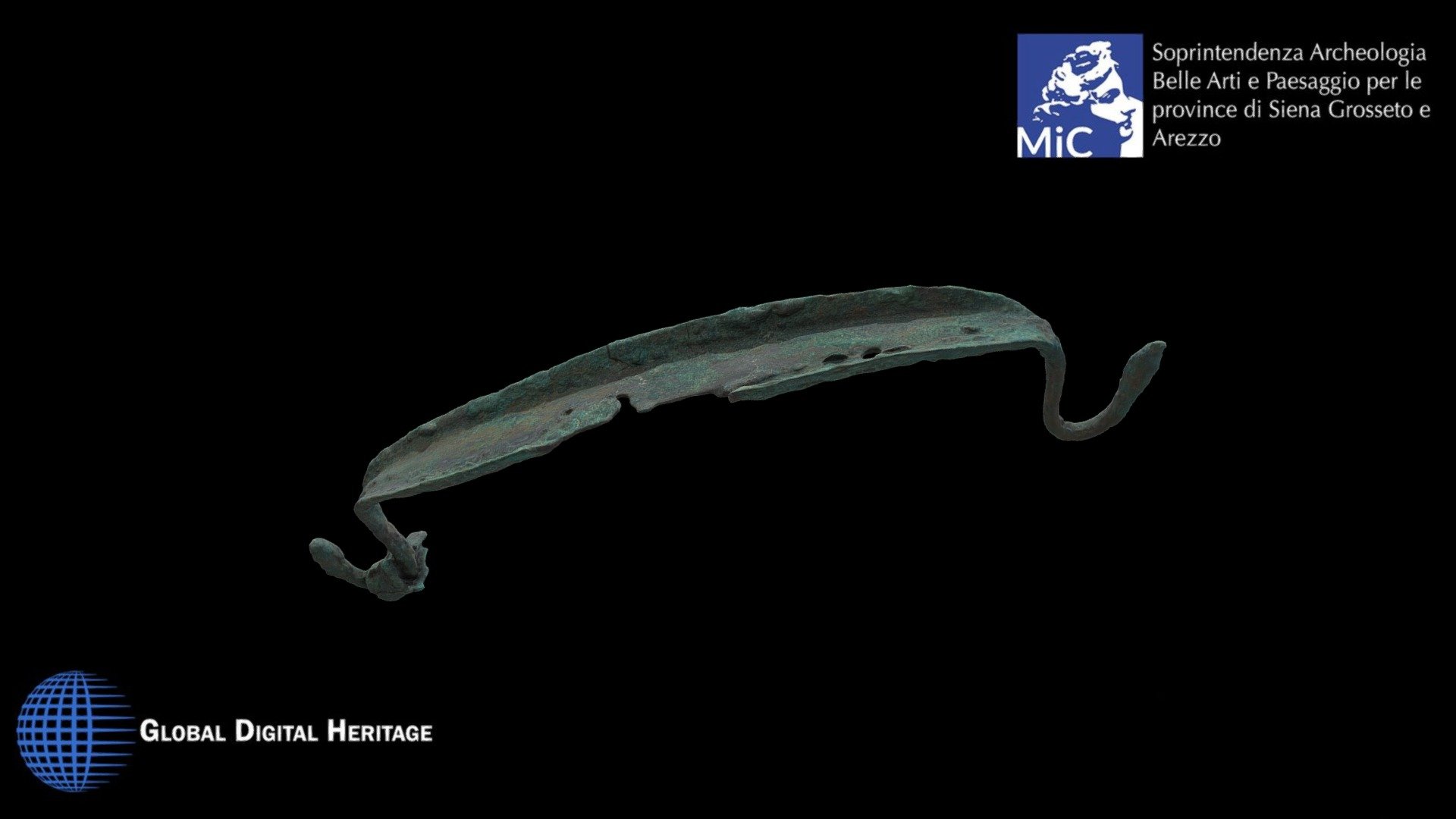 Bronze handle, Poggio Pinci