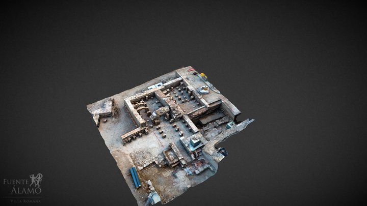 Hipocaustum de la villa romana de Fuente Álamo 3D Model