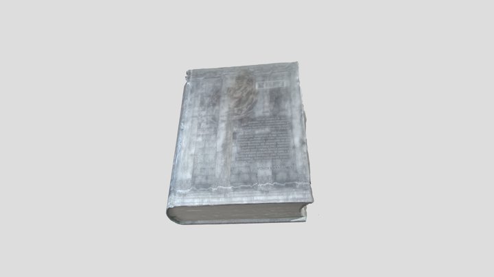 Projekt 5 (kniha)-model 360° 3D Model
