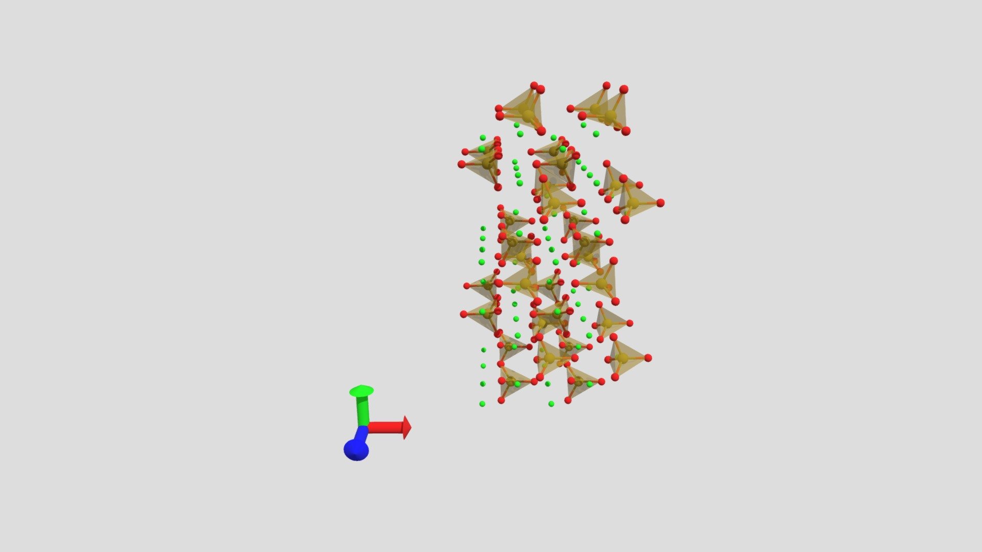 Olivine Isolated Tetrahedra