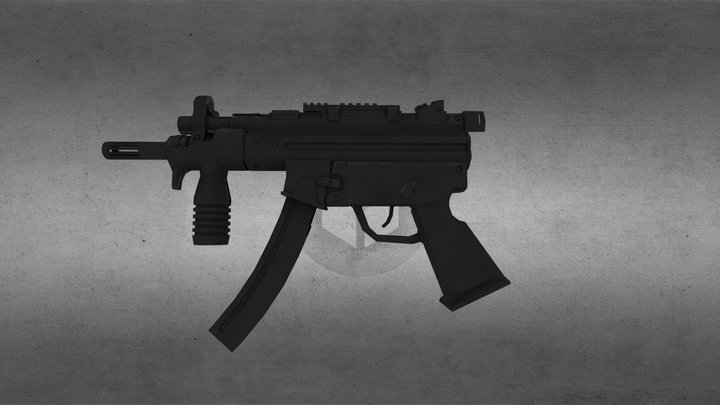 MP5 - K 3D Model