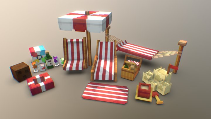 LUNAR_RENDER - Summer Pack 2024 3D Model