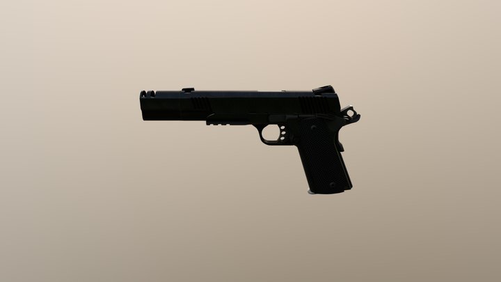 Kimber Warrior By Bandit 3D Model