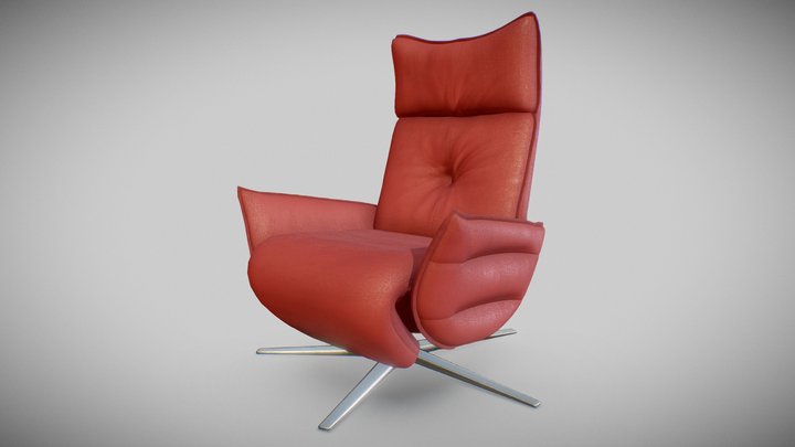 Interliving 4500 chair 3D Model