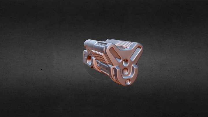 BFG10000 replica - "DOOM" movie version 3D Model