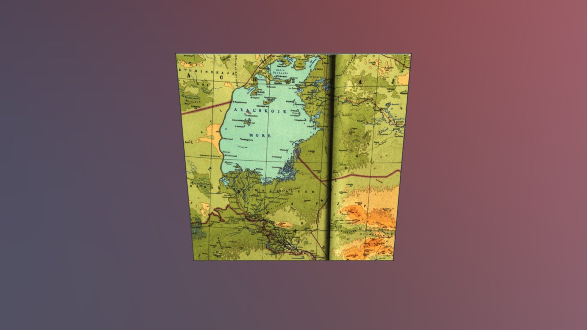 1967年と17年のアラル海付近地図 Download Free 3d Model By Arakiminoru Arakiminoru 27d1365