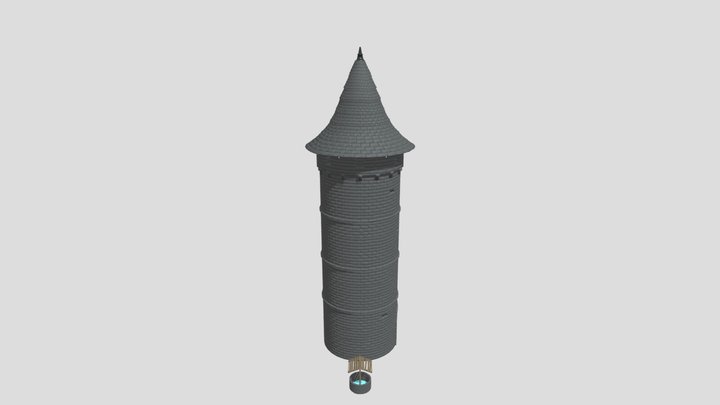 Low Poly Castle Assets 3D Model