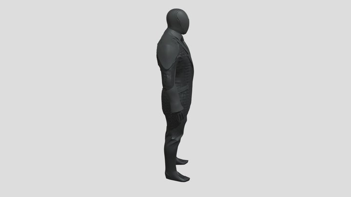 Cybersuit robotic tuxedo suit 3D Model