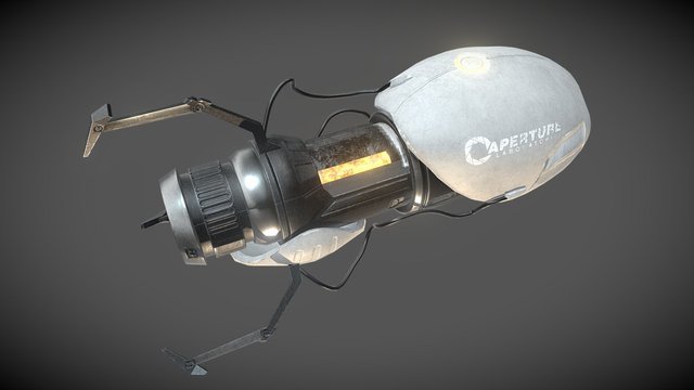 Portal Gun 3D Model