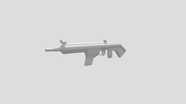 gunAstronaut 3D Model