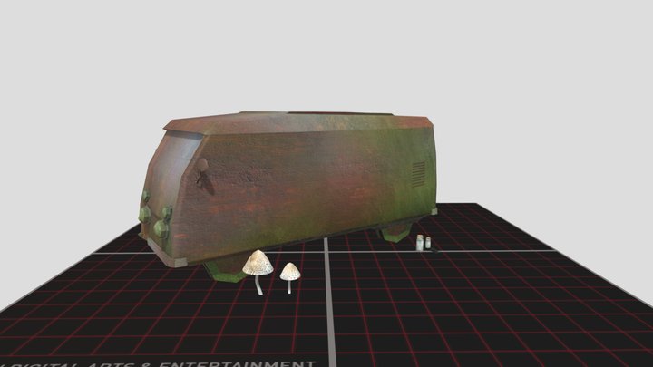 DAE 5 Finished props - Overgrown Cottage 3D Model