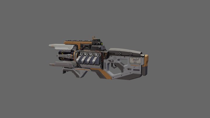 Apex_Legends_Charge_Rifle 3D Model