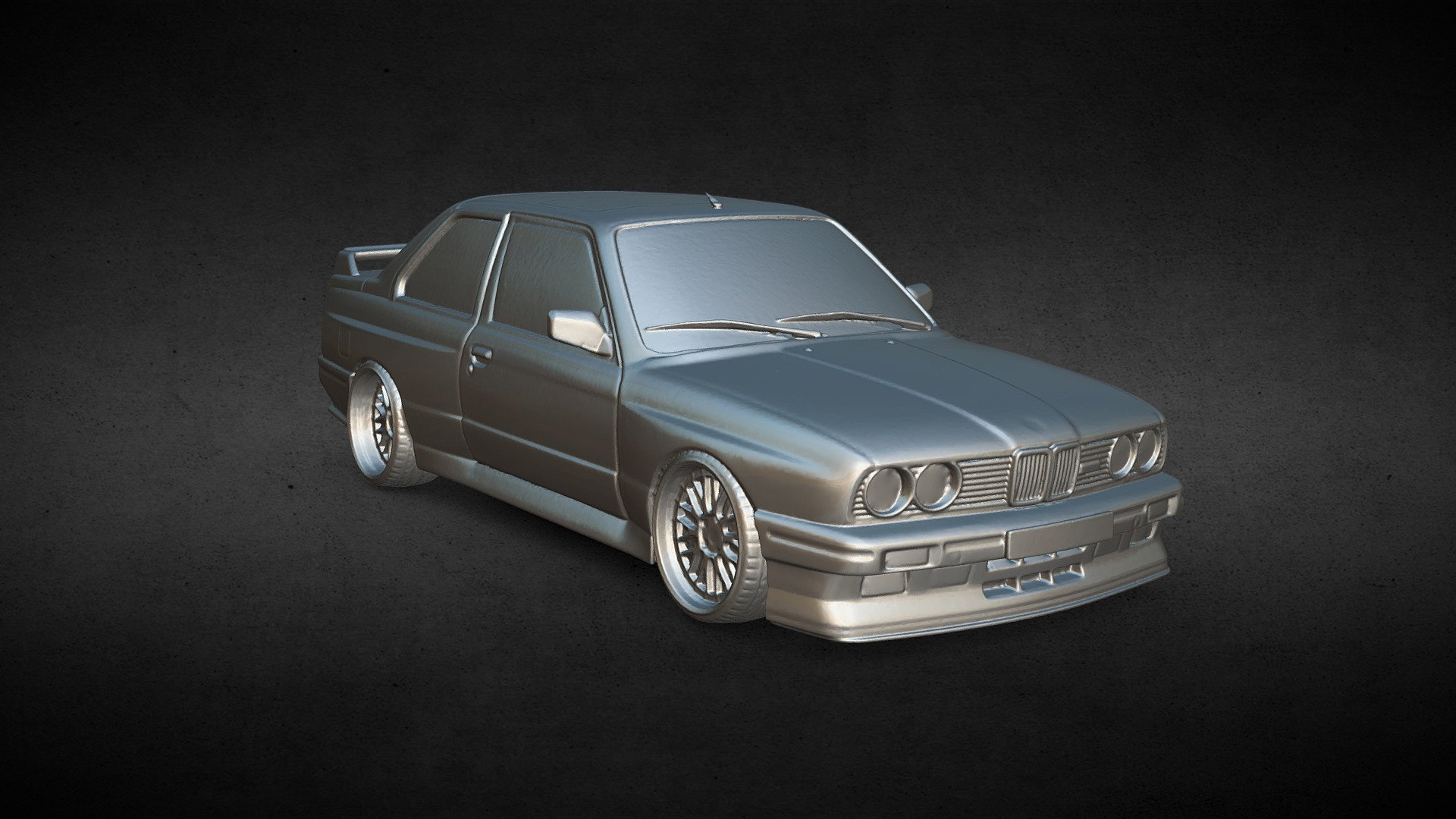 BMW e30 M3 3D model by bestform.de (bestform.de