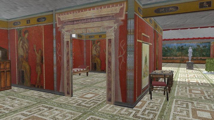 Roman Dwelling in Londonium 3D Model