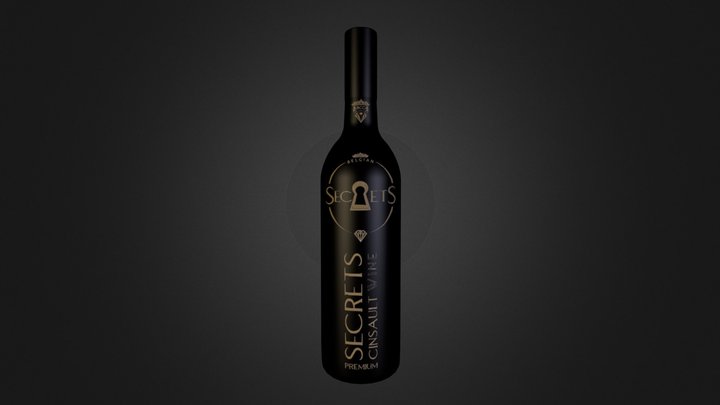 Black - Cinsault 3D Model
