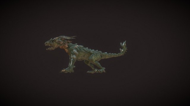 Weather Dragon 3D Model
