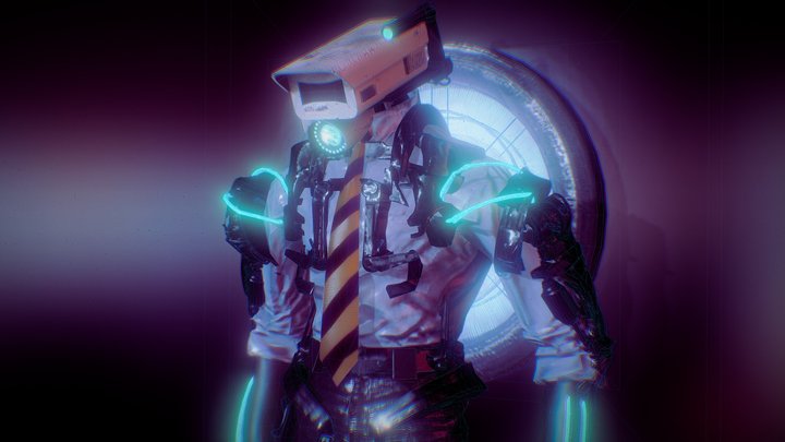 51MP CH4D Cameraman 3D Model