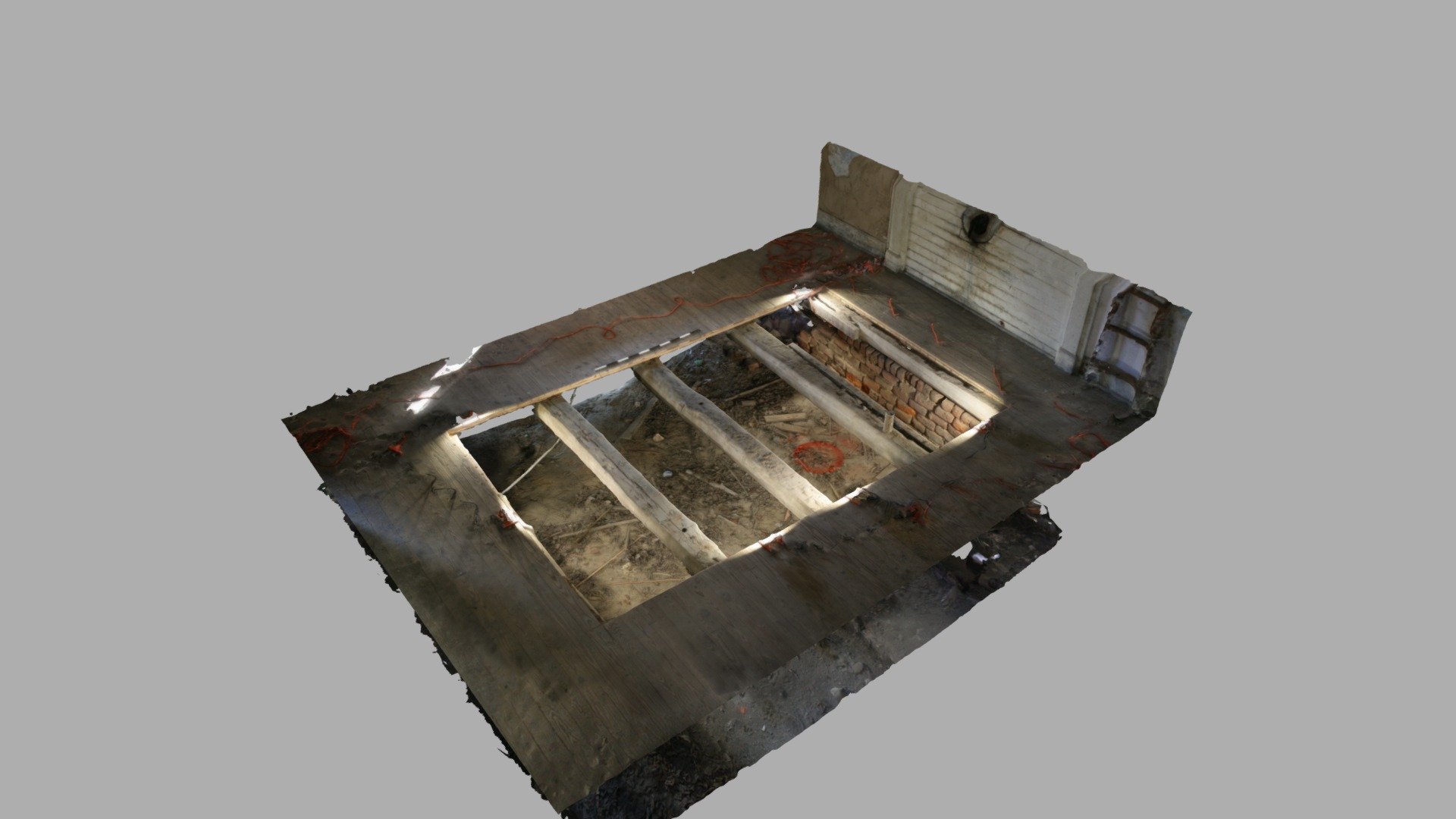 Hart House South Room- (pre-excavation)