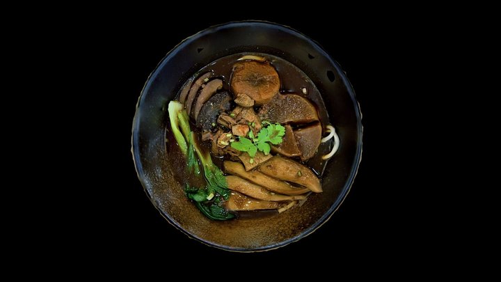 Vegan Braised “Beef” Noodles (Scaniverse) – Modèle 3D gratuit STL